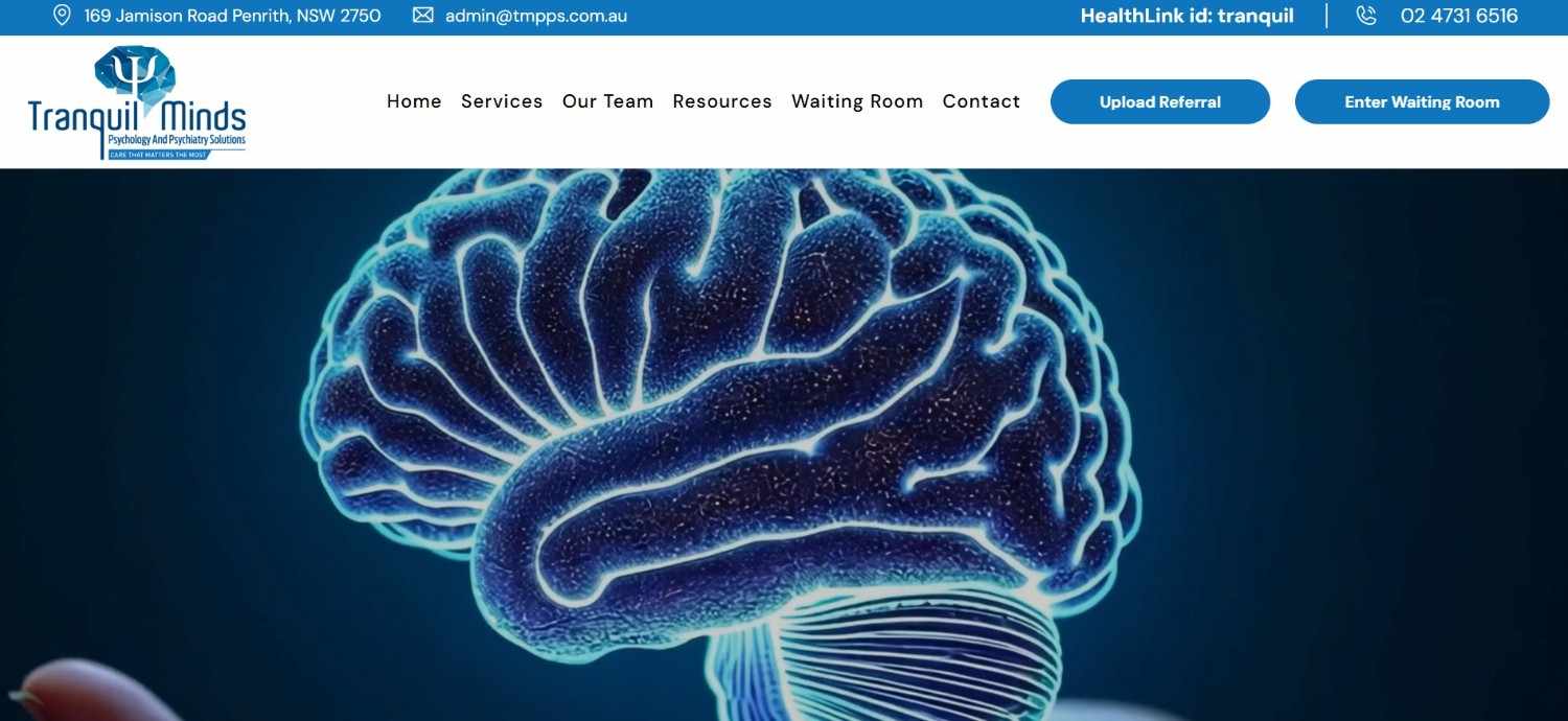 Tranquil Minds Psychology Image